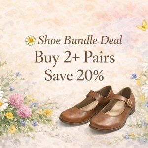 Bundle 2+ Women’s Shoes Save 20% 🌼